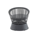 Modern Swivel Wicker Lounge Chair With Round Design