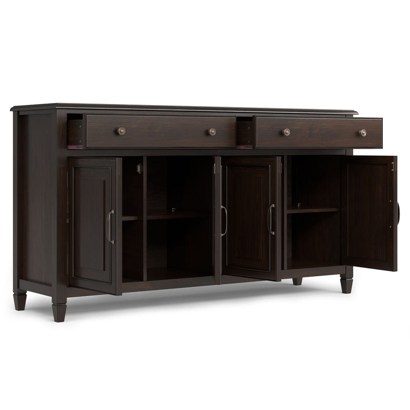 Connaught - Large Sideboard Buffet Storage Cabinet - Brown, photo 3 of 4