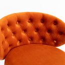 Counter Height Bar Stools Set of 2 for Kitchen Counter Solid Wood Legs with a fixed height of 360 degrees