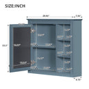 Modern Wall-Mounted Medicine Cabinet With Mirror by Unique Piece Furniture