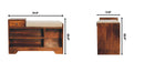 Retreat - Shoe Bench, 1 Drawer - Chestnut by HouseOfZazla