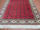 6' X 10' Vintage Handmade Turkish Sevas Kayseri Wool Rug Carpet Nice