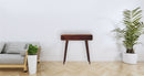 Curved Hallway Table - Chestnut by HouseOfZazla