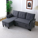 L-Shaped Reversible Chaise Sectional Sofa With Storage
