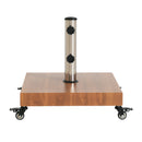 Malibu Square Umbrella Base with Wheels by HouseOfZazla
