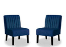 Reese - Mid-Century Modern Accent Chairs With Minimalist Design (Set of 2) by HouseOfZazla