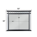 Varian II - Mirror - Mirrored, Black & Sliver