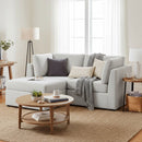 Chauncy - Sectional With Storage Ottoman by HouseOfZazla