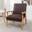 Wide Classic Mid-Century Modern Arm Chair by Unique Piece Furniture