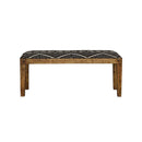 Upholstered Bench - Black