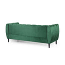 Miranda Velvet 3-Seater Sofa by HouseOfZazla