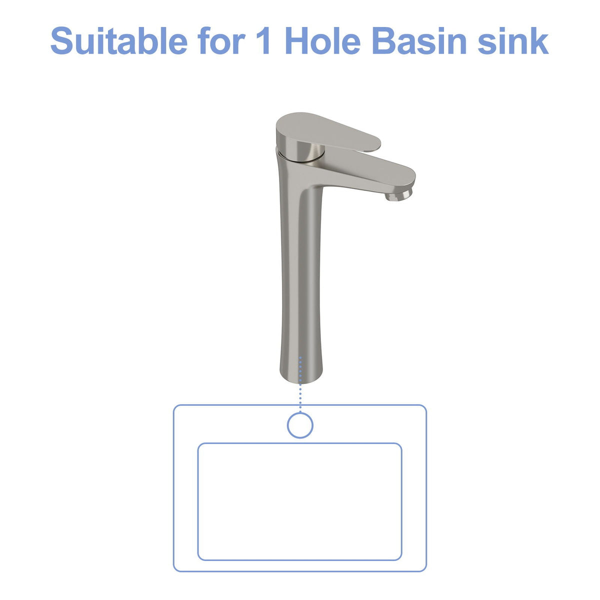 Single Handle Vessel Sink Faucet, photo 15 of 18