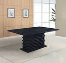 Stanton Rectangular 66-inch Dining Table Black