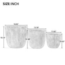 U_STYLE Lightweight MGO Planter Set of 3 by HouseOfZazla