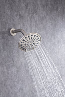 6 In. 6-Spray Balancing Shower Head Shower Faucet