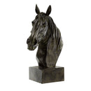13x5.7x15.8 Equine Sculpture On Base by HouseOfZazla