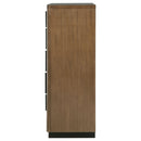 Moraga - 5 Drawer Chest Of Drawers - Ash Brown by HouseOfZazla