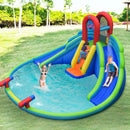 Inflatable Water Slide Bounce House with Mighty Splash Pool by LJGDeals
