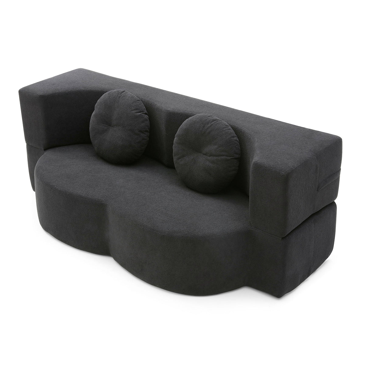 2-in-1 Folding Sofa Bed with Pillow, photo 7 of 10