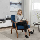 Accent Chair, Classic Mid Century Modern For Extra Seating by HouseOfZazla