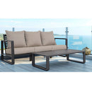 Durable Sofa With Rectangular Coffee Table by HouseOfZazla