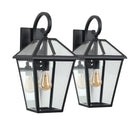 10" 2-Piece Outdoor Wall Lanterns