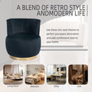 360 Degree Swivel Cuddle Barrel Accent Sofa Chair by Unique Piece Furniture