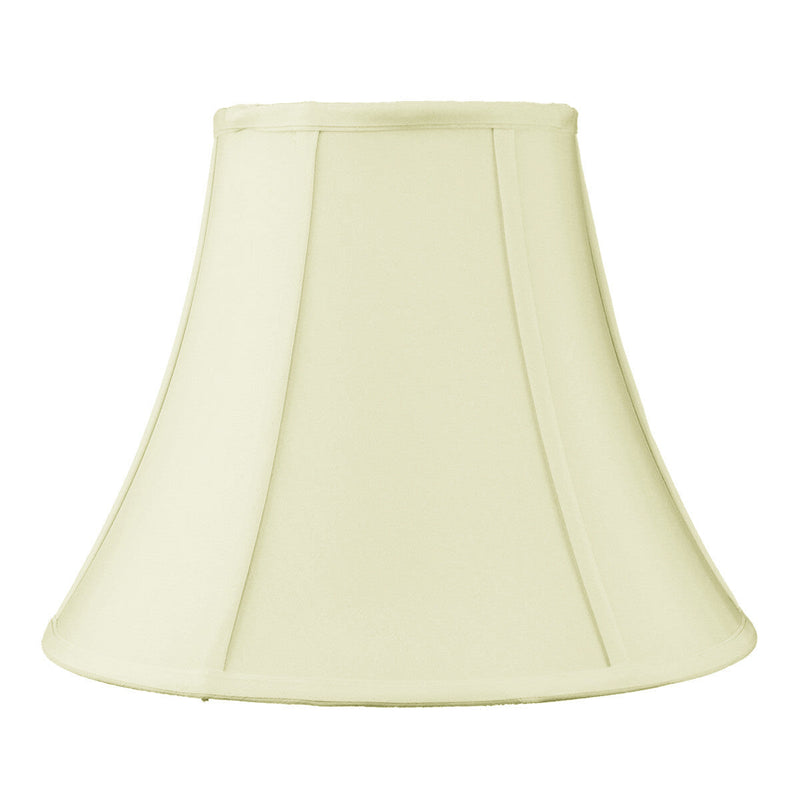 14"W x 11"H Egg Shell Shantung Bell Lampshade