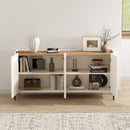 Abbey - Sideboard With Adjustable Shelves by HouseOfZazla