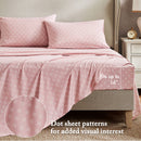7-Piece Full Vin-Inspired Floral Print Bedding Collection