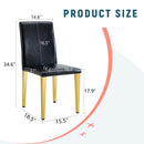 Elegant Upholstered Chairs With Metal Legs