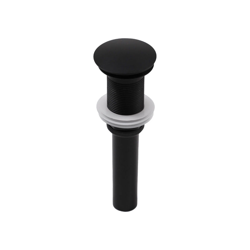 Rectangular Vessel Sink With Faucet & Drain - White / Black, photo 13 of 14