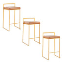 Fuji - Contemporary / Glam Design Counter Stool (Set of 2) by Unique Piece Furniture