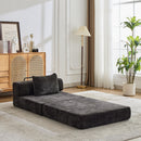 Convertible Floor Sofa Bed With Fixed Shape Frame For Living Room by HouseOfZazla