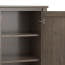 Ela - Sideboard With Wine Storage - Smoky Brown by Unique Piece Furniture