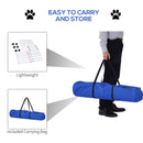 Adjustable Dog Agility Training Obstacle Set with Weaves Poles and Storage Bag