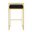 Fuji - Contemporary / Glam Design Counter Stool (Set of 2) by Unique Piece Furniture