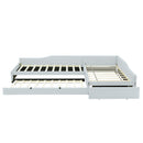 Upholstered Double Daybed With Trundle And Drawer by HouseOfZazla
