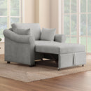 Convertible Sleeper Chair With Adjustable Backrest by HouseOfZazla