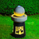 Outdoor Garden Lantern with Warm LED Light Deer Silhouette by HouseOfZazla