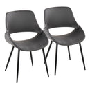 Fabrico - Mid-Century Modern Dining Chair (Set of 2) by HouseOfZazla