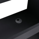 Contemporary Freestanding Bathroom Vanity With Resin Sink & Soft-Close Cabinet Doors by HouseOfZazla