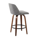 Toriano - Mid Century Modern, Counter Stool (Set of 2) by Unique Piece Furniture