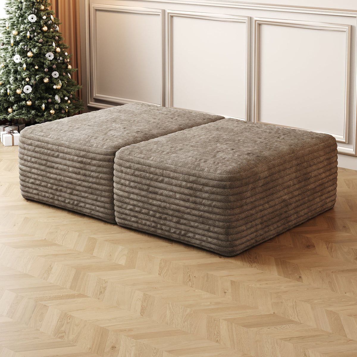 37.40" Sofa Ottoman - No Assembly Required, photo 5 of 6