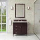 James Martin Brittany 36" Single Bathroom Vanity, Burnished Mahogany