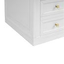 James Martin Chicago 60" Double Vanity Cabinet, Glossy White