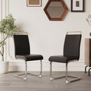 Modern Dining Chairs With Padded Seat, High Back by HouseOfZazla