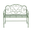 Sunnydaze Outdoor Garden Bench - Green by HouseOfZazla