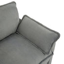 Modern 3 Seater Sofa With Side Storage Pockets For Living Room by HouseOfZazla