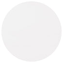 Round Dining Table - White by HouseOfZazla